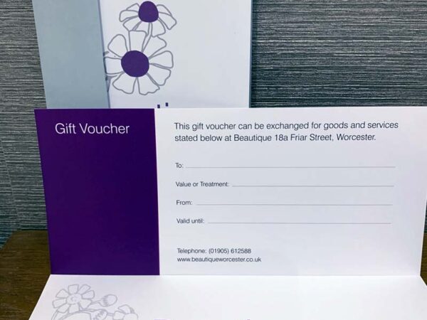 Beautique Gift Vouchers