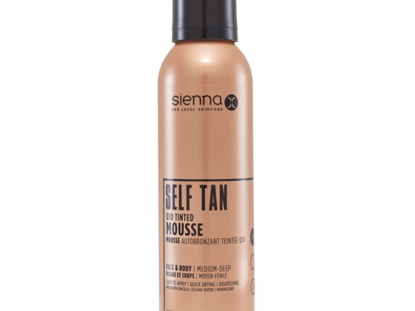 SiennaX Q10 Tinted Self Tan Mousse Medium Dark 200ml